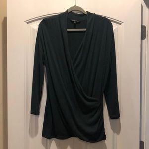 41 Hawthorne Green wrap sweater